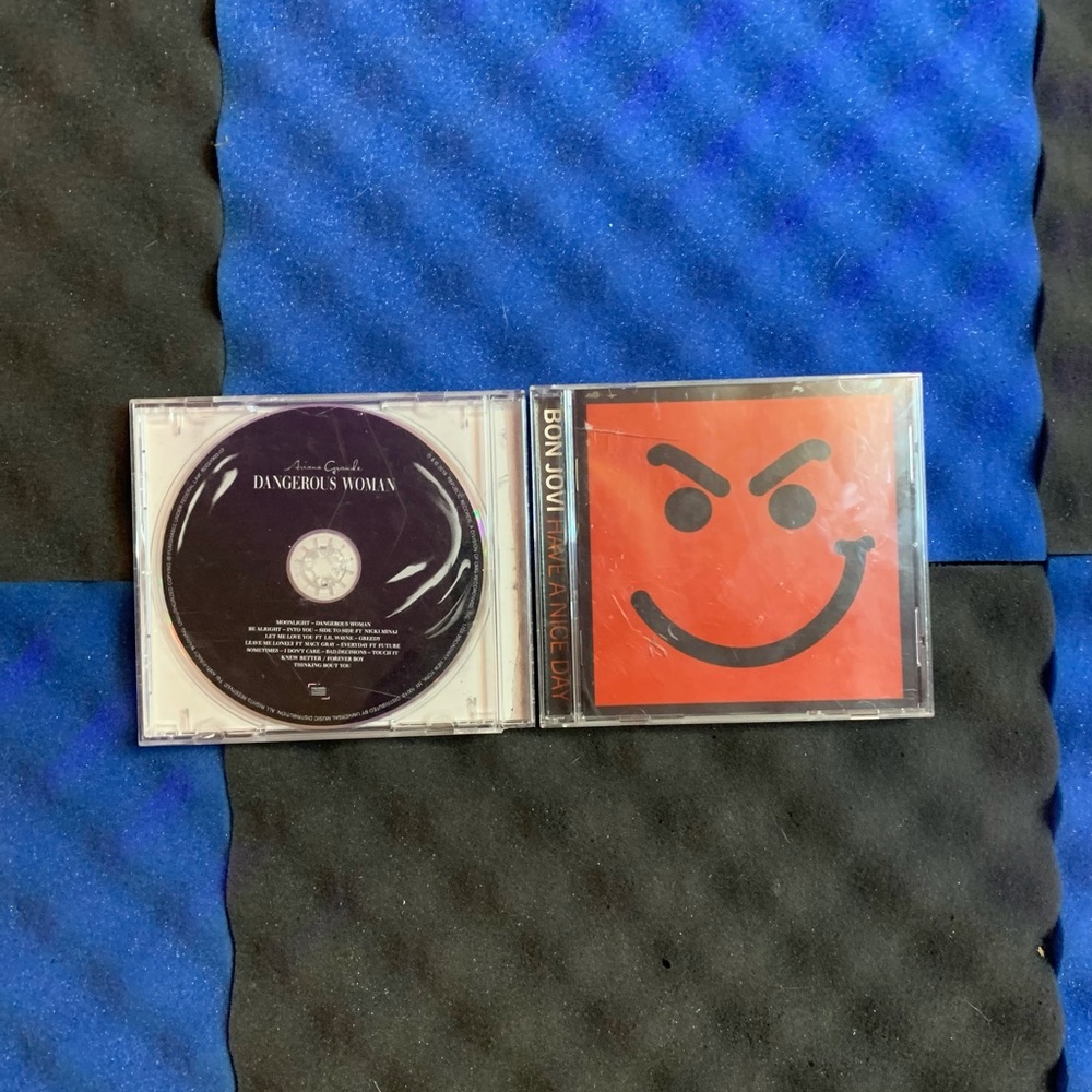 Arianna grande and non movie cds